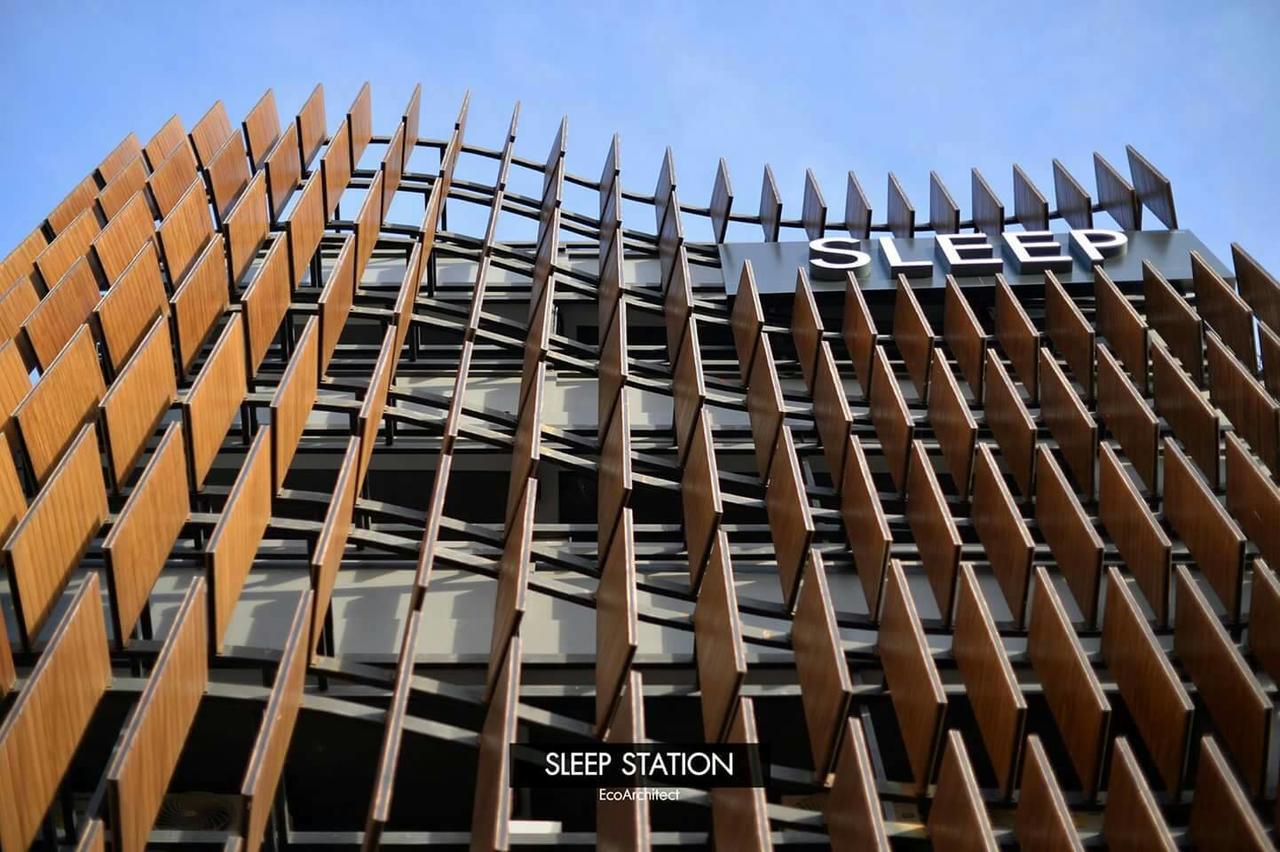 Sleep Station Hotell Surat Thani Exteriör bild