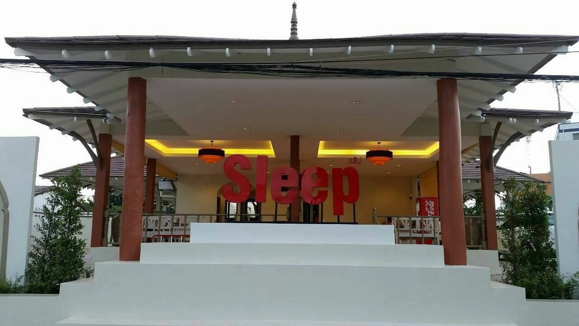 Sleep Station Hotell Surat Thani Exteriör bild